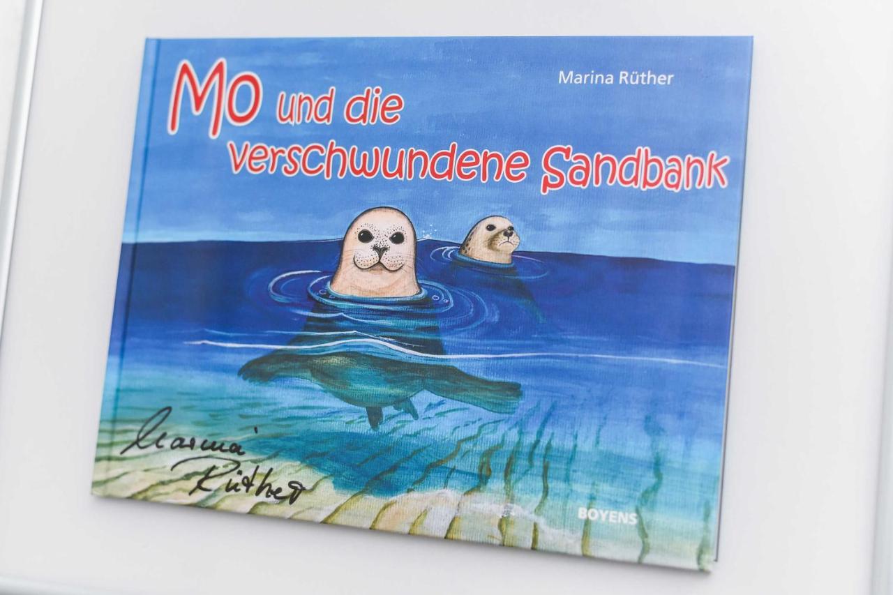 Ferienhaus Mos Sandbank Dornumersiel Exterior foto